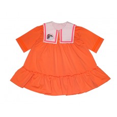 FACE SAILOR DRESS (ORANGE)