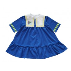 FACE SAILOR DRESS (BLUE)