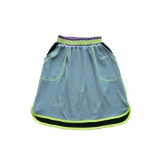 PLAY VELVET SKIRT (BLUE)- 50% 할인