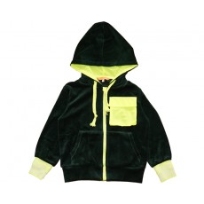 PLAY HOODY ZIP-UP (GREEN)