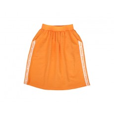 COLOUR PLAY SKIRT (ORANGE)