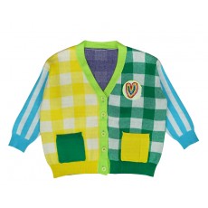 MY RAINBOW CARDIGAN (YELLOW)