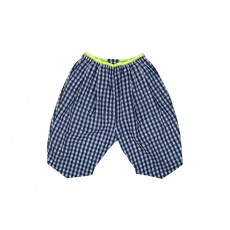 GINGHAM CHECK SHORTS (NAVY)