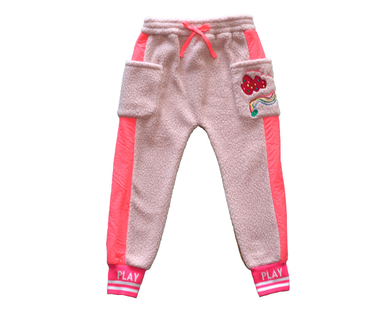 RAINBOW FLEECE PANTS (PINK) - 30% 할인