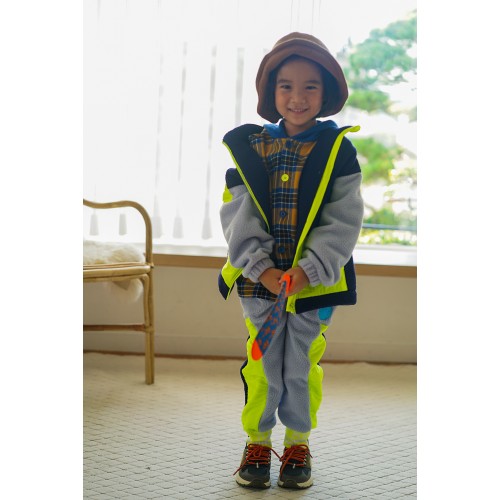 RAINBOW FLEECE JUMPER (BLUE) - 30% 할인