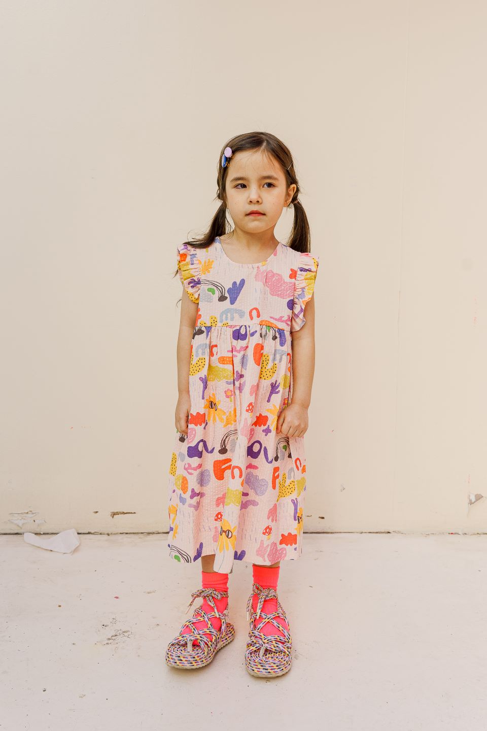 SUNFLOWER DRESS (PINK)